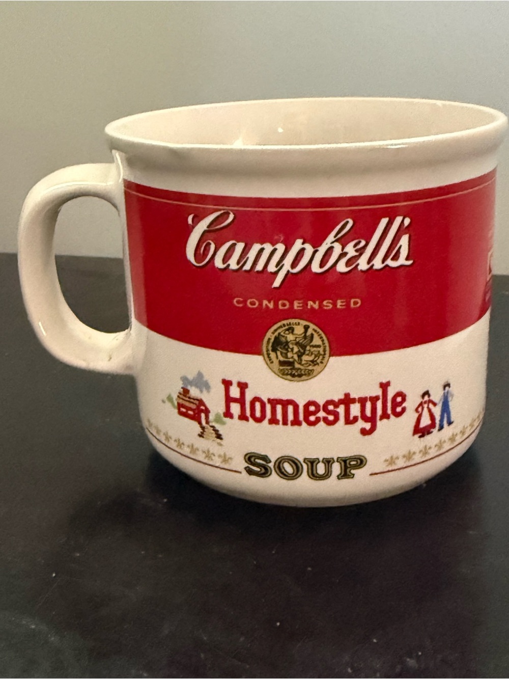 Campbell's Collectible Advertising Campaign Mugs 1989 & 1993 (set of 2)